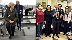 سفر اریک زمور و والری پکرس به ارمنستان