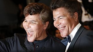 Archives : les frères Grichka et Igor Bogdanoff à Cannes, le 24/05/2013