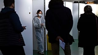 Coronavirus-Tests in Frankreich