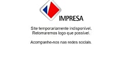 Сообщение на веб-странице концерна Impresa: "Сайт временно недоступен"