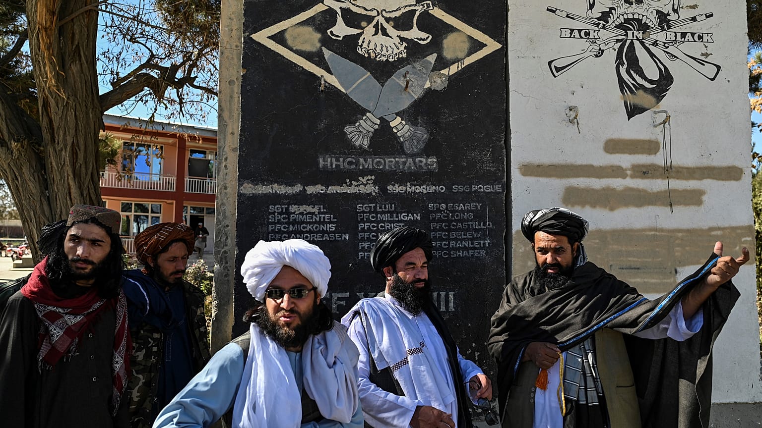 In Ghazni, the Taliban have unveiled a new exhibit to act as a reminder of their recent return to power 