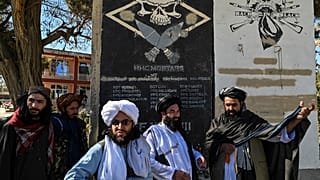 In Ghazni, the Taliban have unveiled a new exhibit to act as a reminder of their recent return to power 