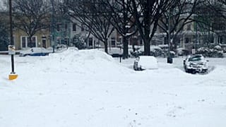Tempesta di neve a Washington