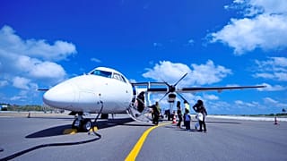 With fewer scheduled flights, some families are flying by jet to reach their destinations.