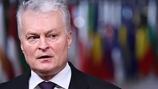 Lithuania's President Gitanas Nauseda represents the country at EU summits.