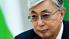Kassym-Jomart Tokayev durante reunião de antigas repúblicas soviéticas