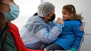 Coronavirus-Test in Frankreich
