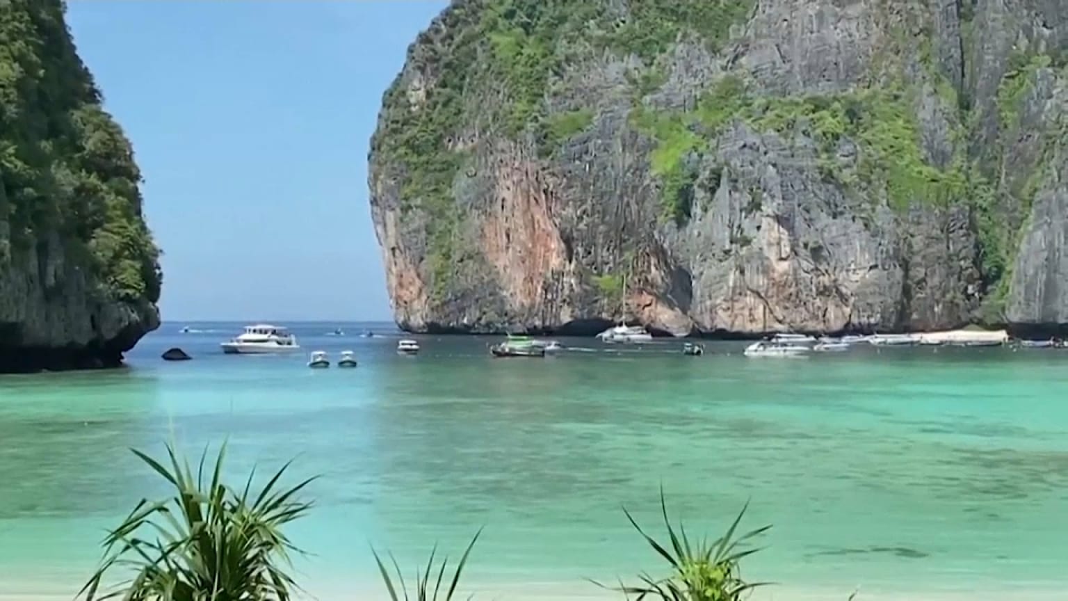 Baía que ficou famosa em filme de Leonardo di Caprio volta a abrir aos turistas