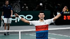Djokovic bei seinem Turniersieg im November in Paris