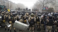 Dramatische Bilder der Krise in Kasachstan: 200 Festnahmen bei Protest gegen Gaspreise