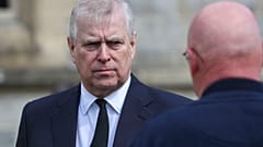Prinz Andrew beim Besuch eines Gottesdienstes in Windsor, 11. April 2021.