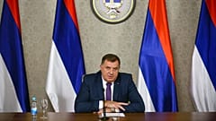 Bosnian Serb member of the tripartite Presidency of Bosnia Milorad Dodik