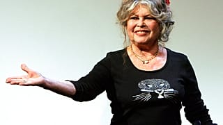 Brigitte Bardot bei einer Pressekonferenz zum Thema Tierrechte in Paris, Archivbild Mai 2018.