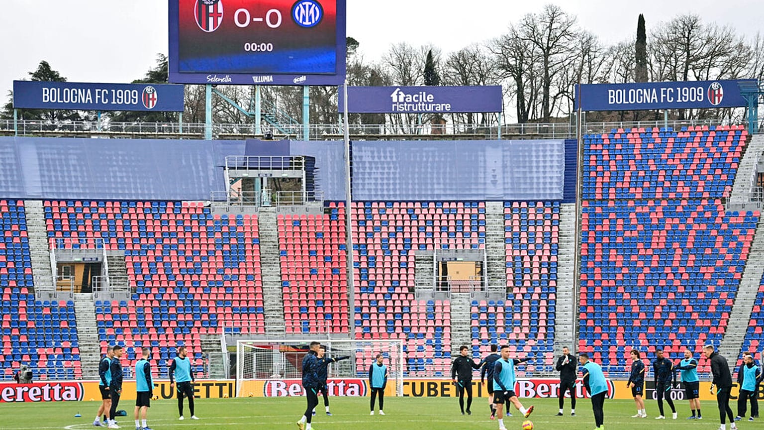 Geisterspiele in der italienischen Fußball-Liga