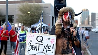 Jacob Chansley, also known as the Qanon Shaman, was jailed after the storming of the Capitol.