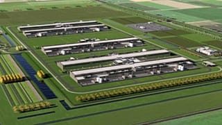 An artist’s impression of the site.