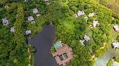Jetwing Vil Uyana is set in 28 acres of wildlife sanctuary