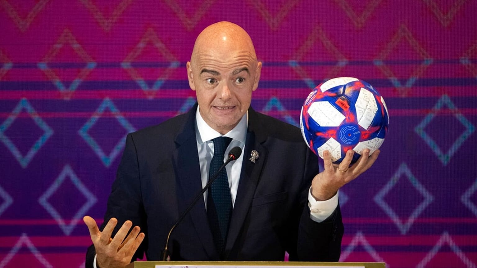 FIFA president Gianni Infantino