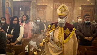 احتفال الأقباط بعيد الميلاد في مصر