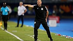 مدرب المنتخب الجزائري لكرة القدم جمال بلماضي
