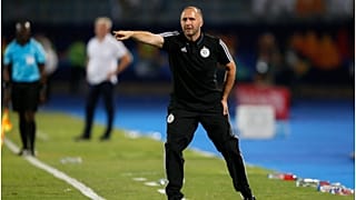 مدرب المنتخب الجزائري جمال بلماضي