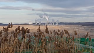 The Turow lignite coal mine is located near the Polish border town of Bogatynia.