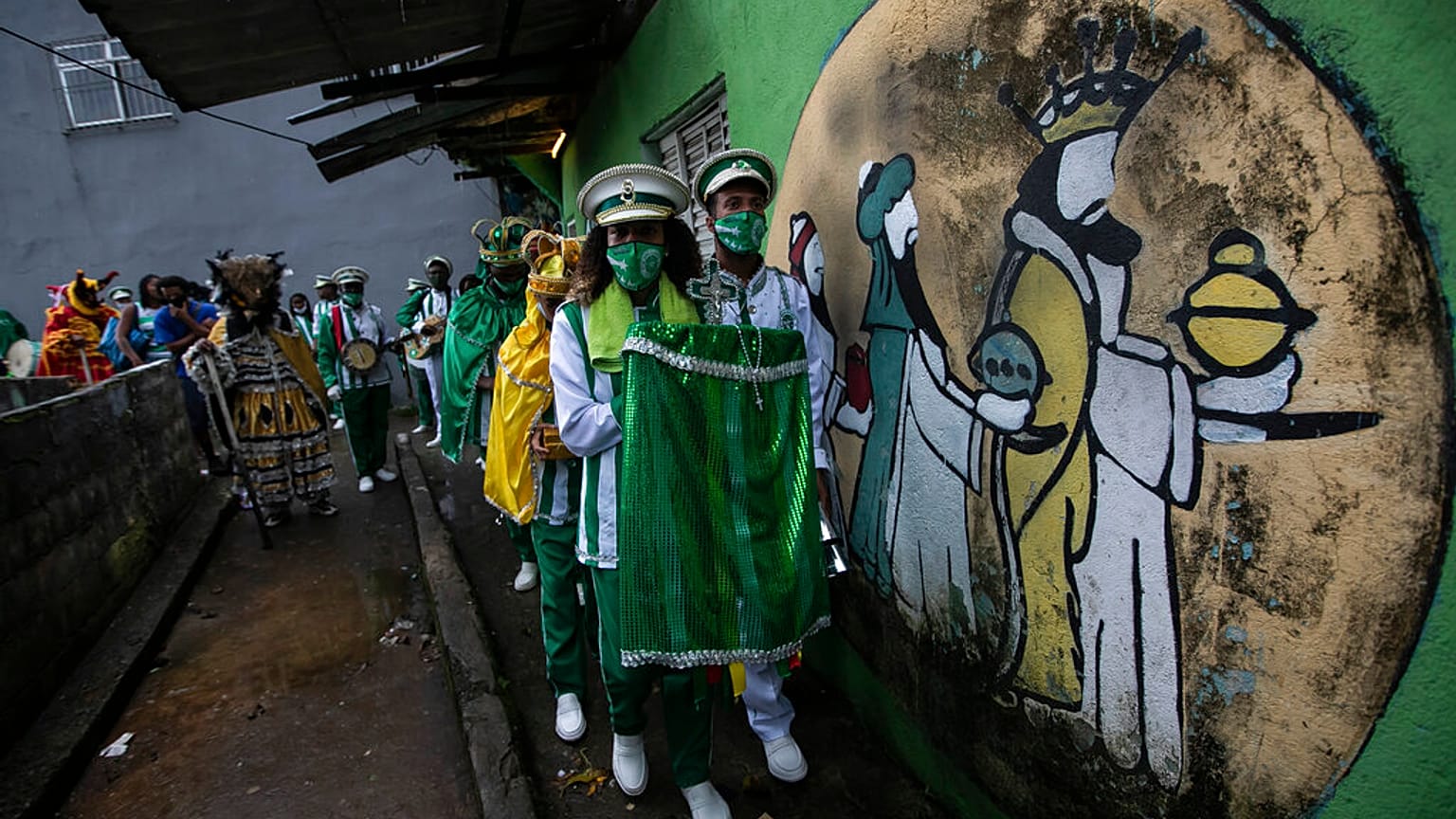 Die Heiligen drei Könige in Brasiliens Favelas