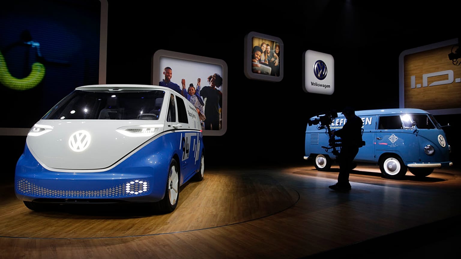 Wolksvagen elektrikli Buzz Cargo modelini 2018 yılında Lons Angeles'ta tanıtmıştı