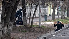 Задержания участников протестов в Алма-Ате. 8 января 2022 года