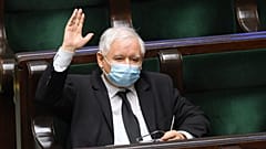 Archív felvétel: Jaroslaw Kaczynski, a kormányzó Jog és Igazságosság Pártjának (PiS) elnöke a szejm ülésén