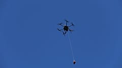 A drone delivered a defibrillator to help a man suffering from cardiac arrest.