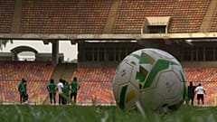 كأس الأمم إفريقيا لكرة القدم في الكاميرون. 
