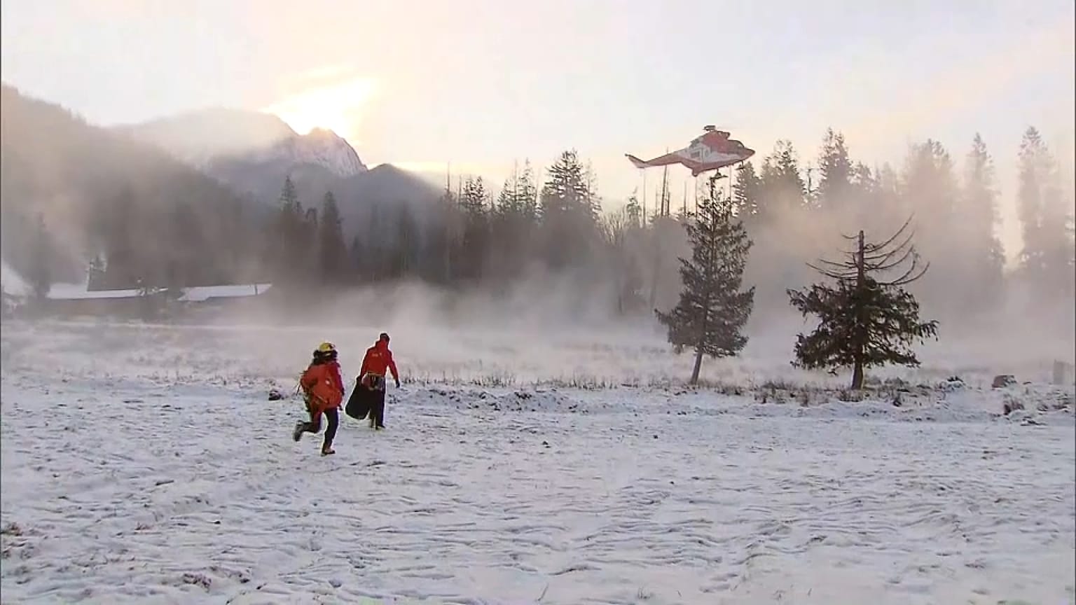 Die Bergretter in der Hohen Tatra waren im Großeinsatz an diesem Wochenende