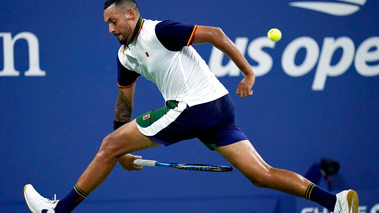 Nick Kyrgios bei den US Open im vergangenen Sommer