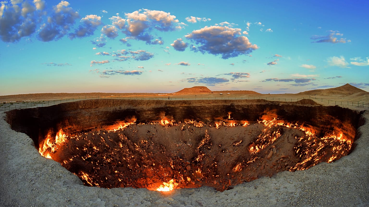 "Tor zur Hölle" bei Darvaza, Turkmenistan 