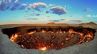 "Tor zur Hölle" bei Darvaza, Turkmenistan