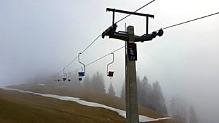 In France, snowfall has become increasingly rare at ski resorts below 1,500 metres