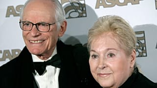 Honorees Alan, left, and Marilyn Bergman arrive at the ASCAP Film and Television music awards in Beverly Hills, Calif. on Tuesday, May 6, 2008