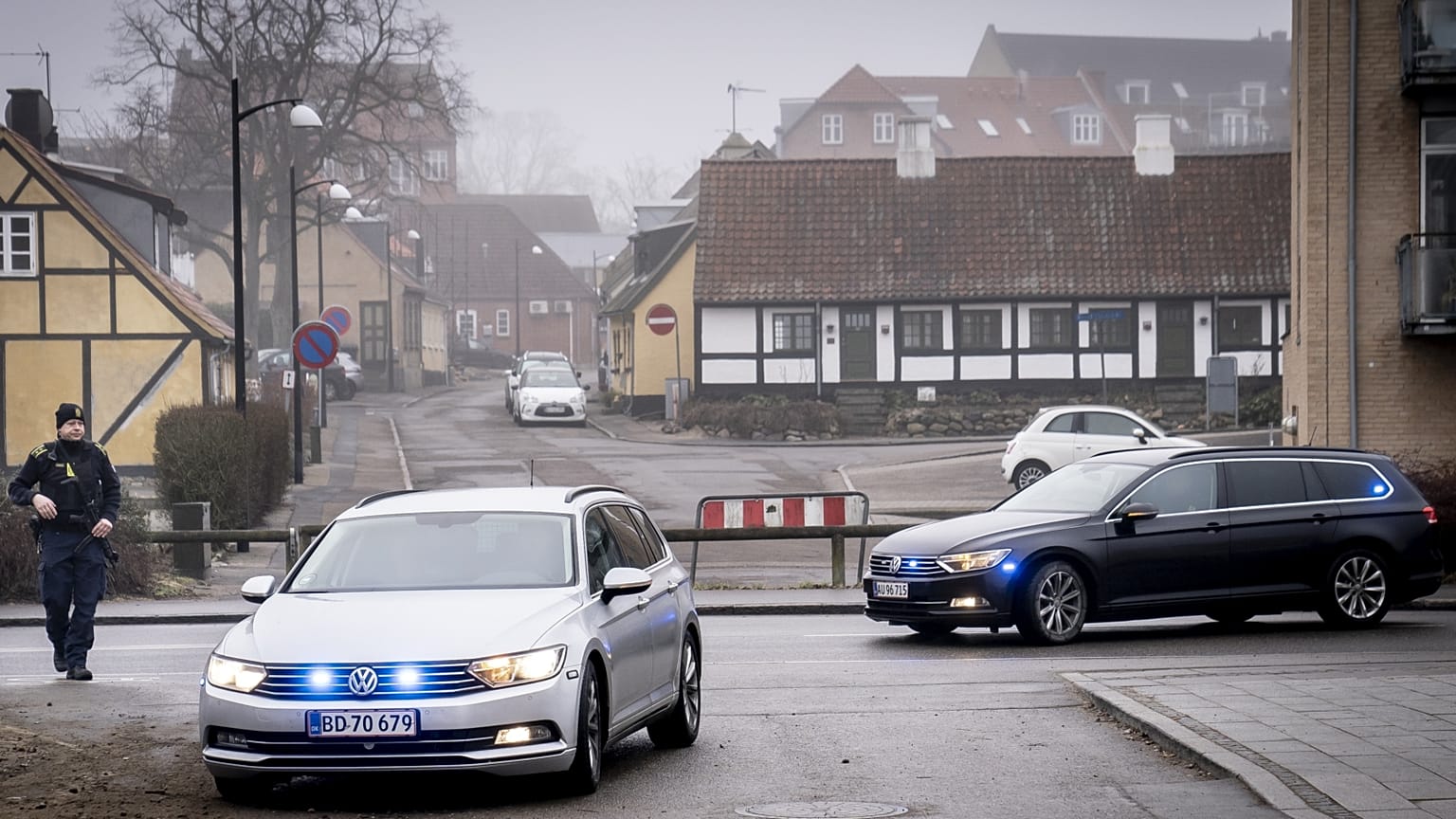 Archív fotó: bevetésen a dán rendőrség