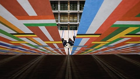 Fabric of Europe Art Installation
