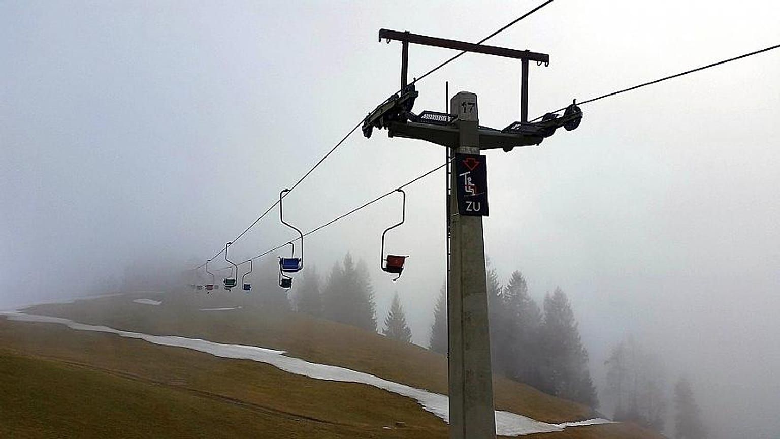 Schneemassen in Gebieten unter 1.500 Metern ist selten geworden in Frankreich. 