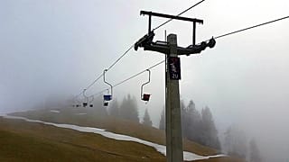 Schneemassen in Gebieten unter 1.500 Metern ist selten geworden in Frankreich. 