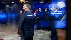 Hungary's Prime Minister Viktor Orban leaves at the end of an EU Summit in Brussels on Friday, December 27