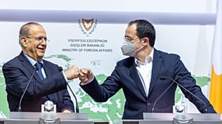 Ιωάννης Κασουλίδης και Νίκος Χριστοδουλίδης