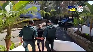 Detención de uno de los miembros de la red de narcotráfico desmantelada en España.