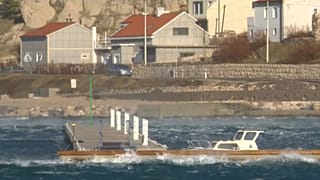 Starker Seegang: Der Sturm wirbelte das Meer auf