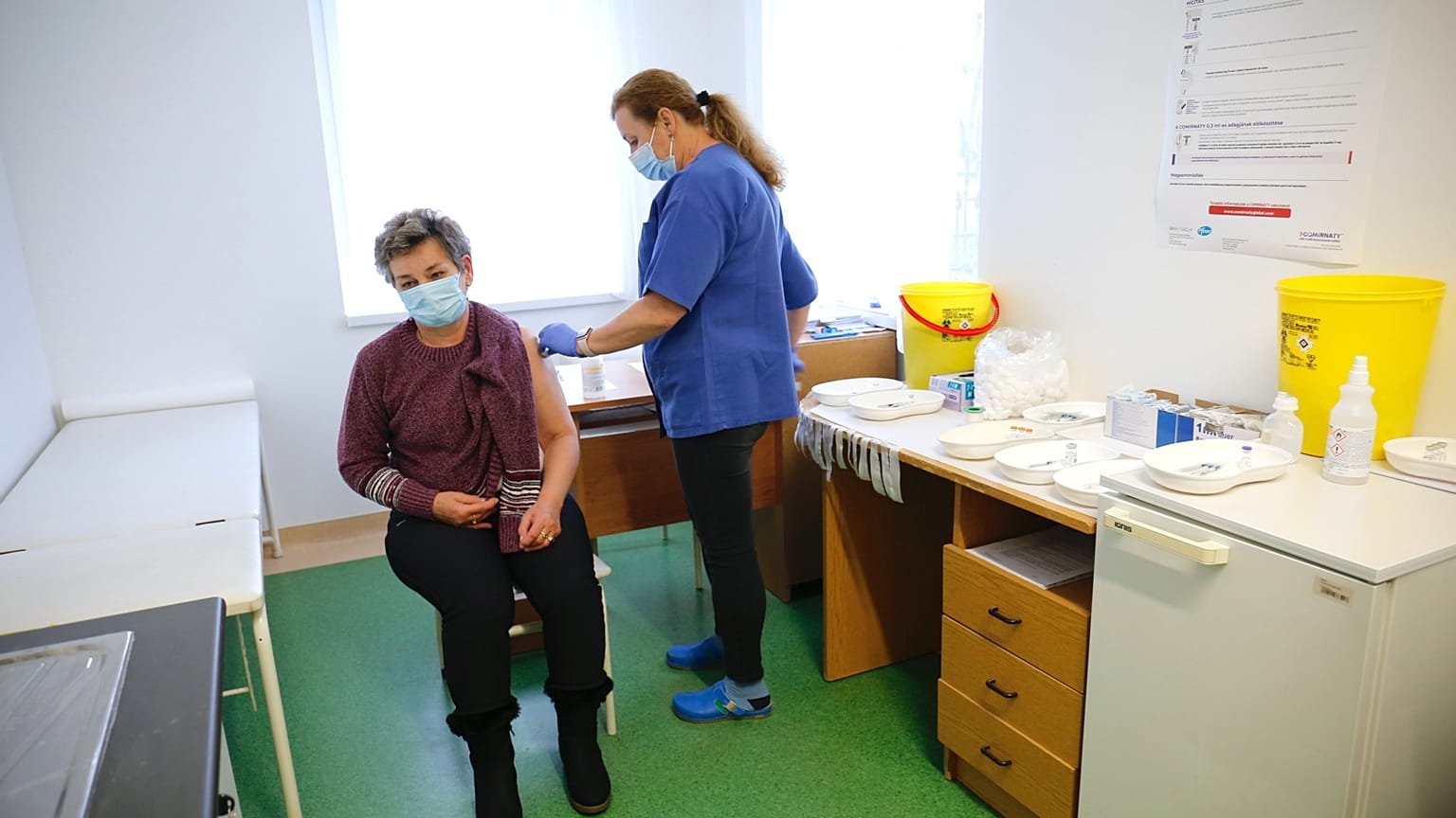 Beoltanak egy nőt a kaposvári Somogy Megyei Kaposi Mór Oktató Kórházban