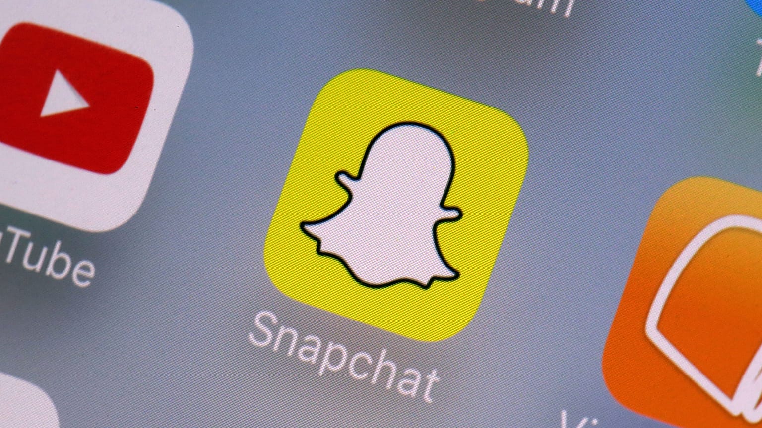 شعار تطبيق سناب شات 