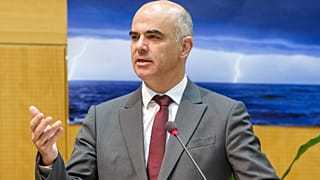 وزير الصحة السويسري آلان بيرسيه. 