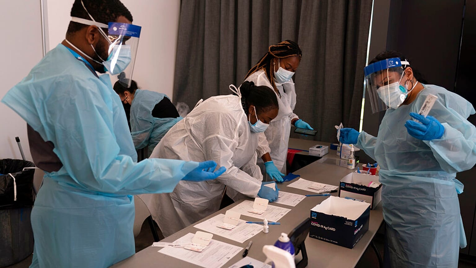 USA virus testing